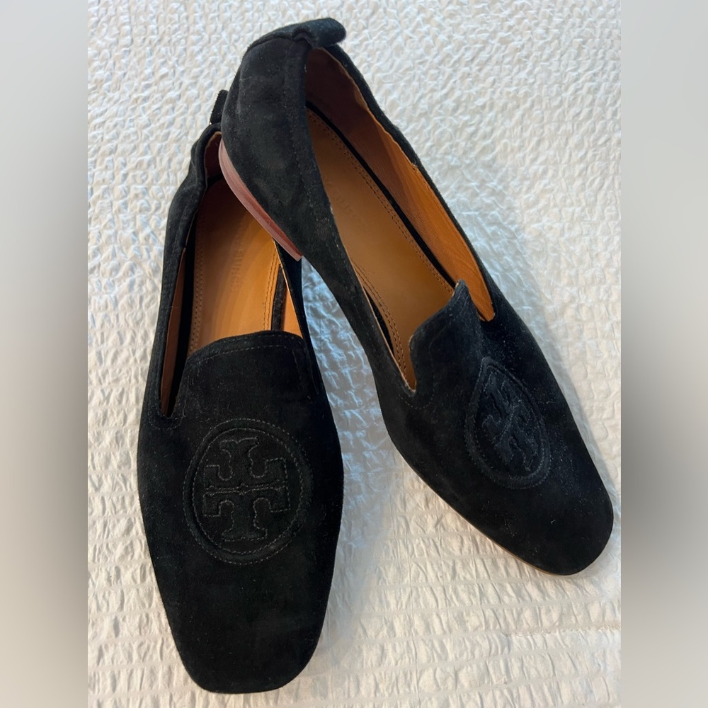 TORY BURCH | Black Logo Dress Flats
